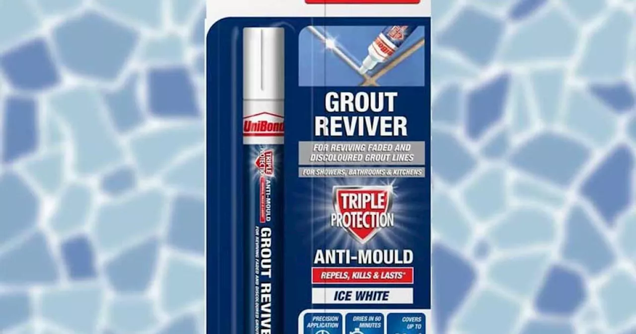 This Amazon grout pen 'kills mould and make your tiles look like new'