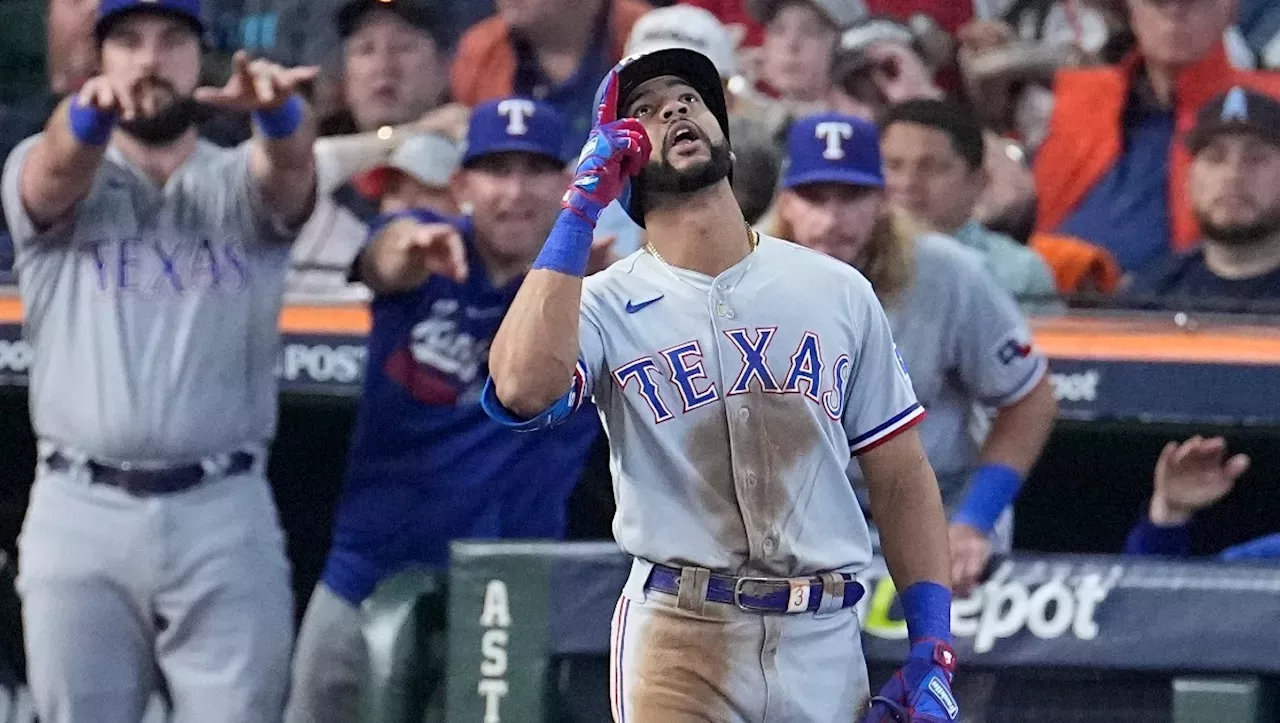 Astros de Houston vencen a los Rangers, que aún aventajan la Serie