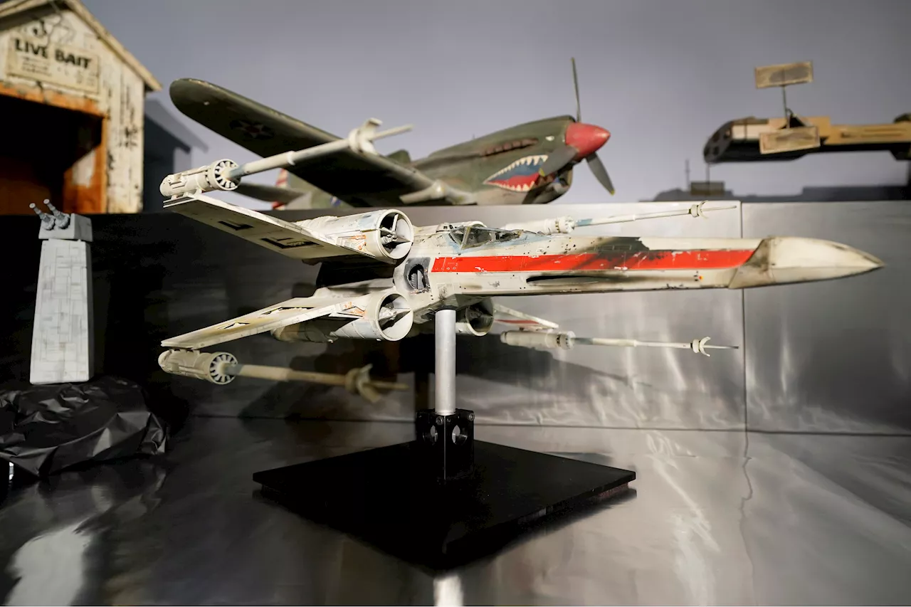 Miniature ‘Star Wars' X-wing sold for millions at auction of Hollywood model-makers collection