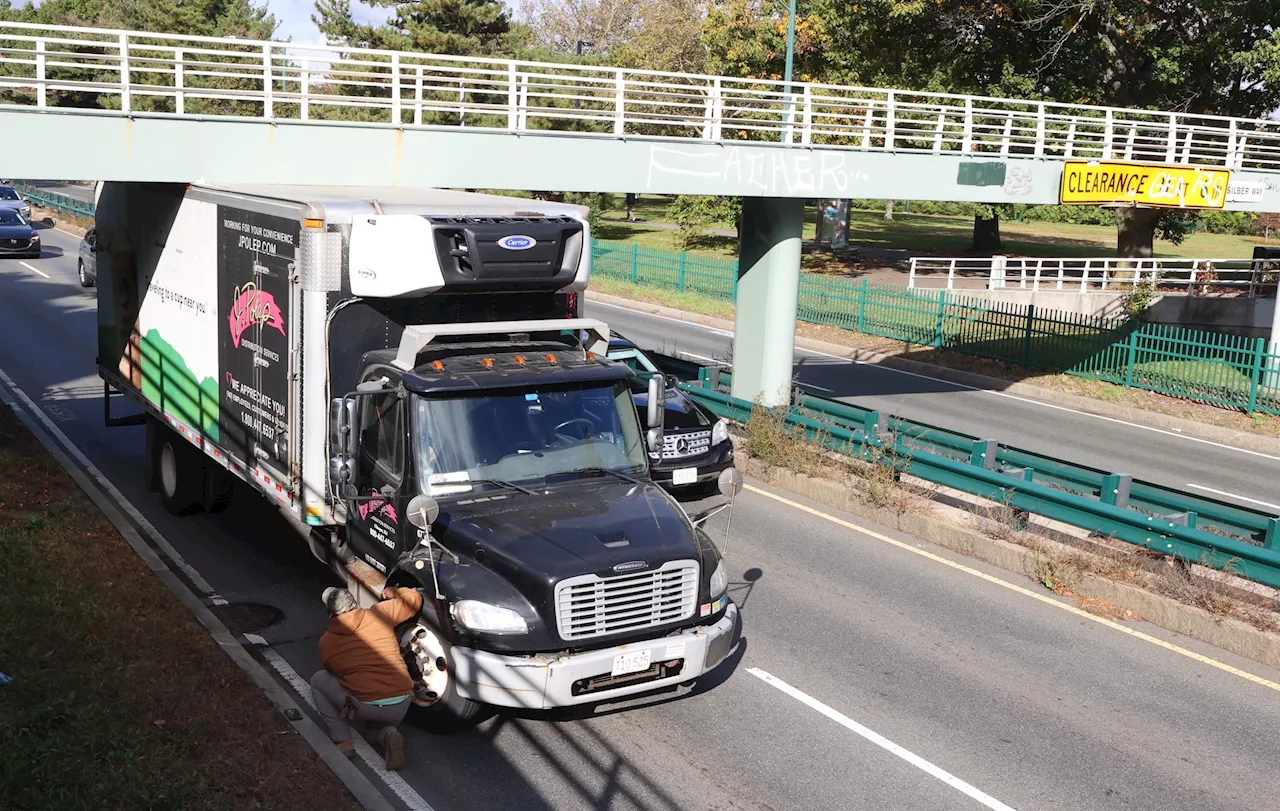 ‘Storrowed' truck leads to snarled traffic near Boston University