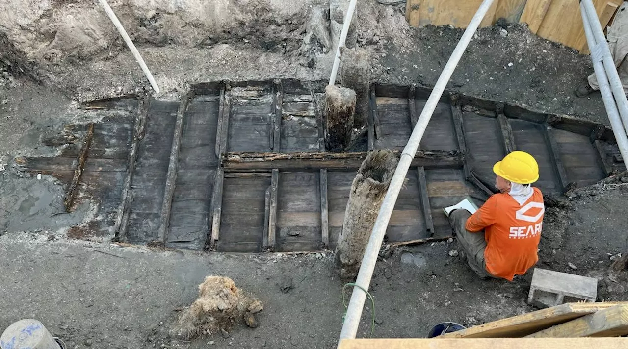 Mystery as 150-Year-Old Boat Containing Shoes Found Near Bridge