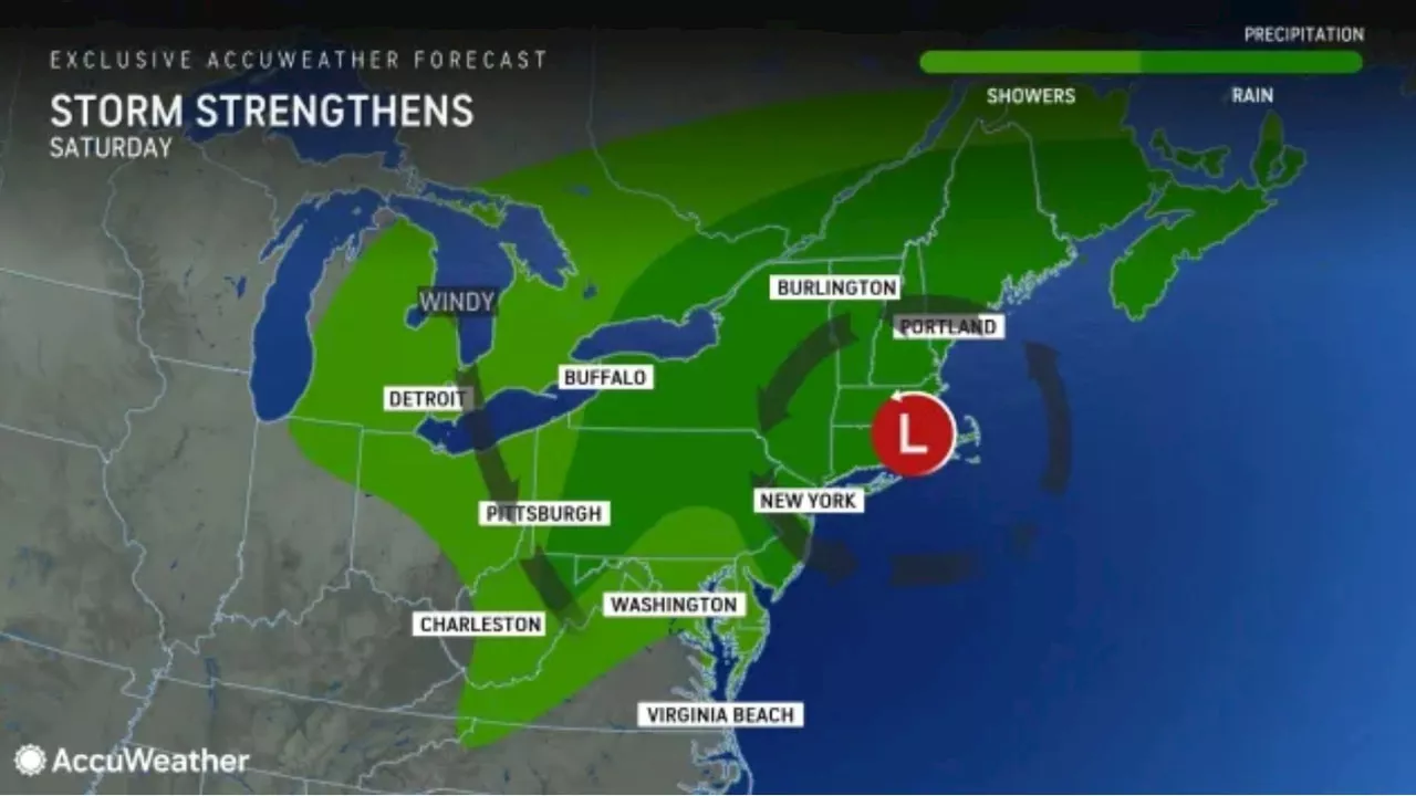 N.J. weather: Coastal storm could bring 7th straight rainy weekend