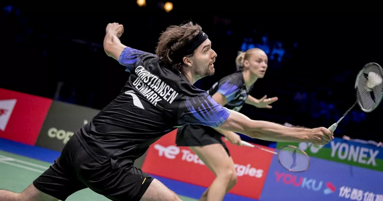 Mixeddouble slider sig videre fra førstedag ved Denmark Open