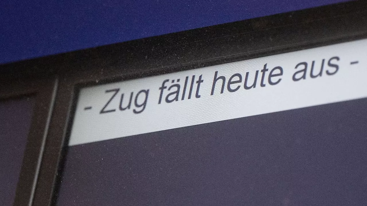 Sachsen: Mehrere Zugausfälle wegen Inbetriebnahme eines Stellwerks