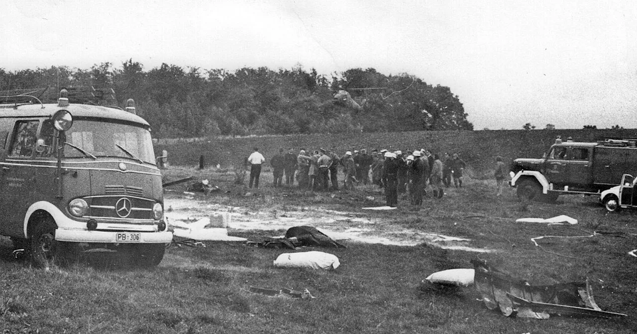 Emotionaler Besuch für Angehörige am Ort der Delbrücker Absturz-Tragödie