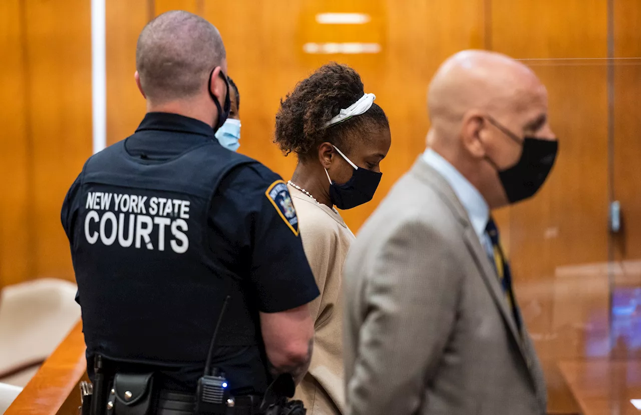 Wife of slain NYPD officer sobs as witness describes gruesome injuries at trial