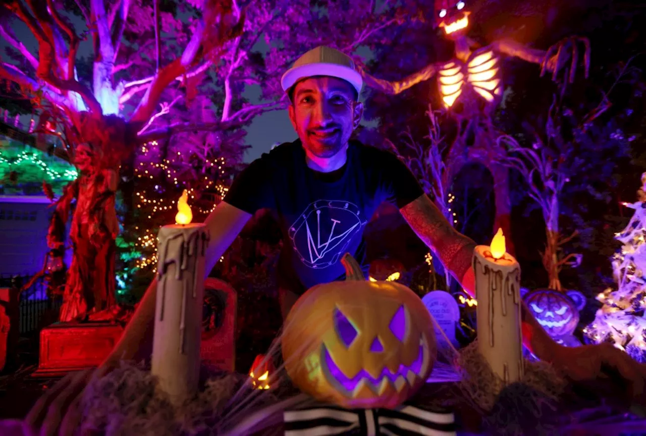 8 spooky Bay Area home displays to explore for Halloween — and revisit at Christmas