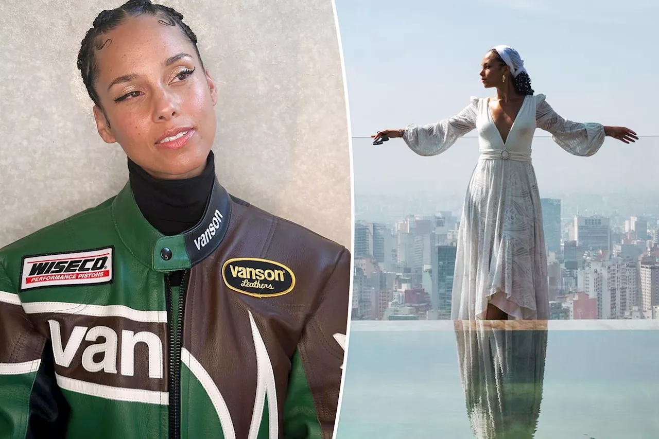 Alicia Keys deletes Instagram post about paragliding after sparking backlash amid Israel-Hamas war