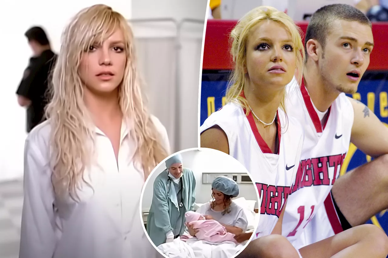 Britney Spears fans think she referenced Justin Timberlake abortion in 'Everytime' music video