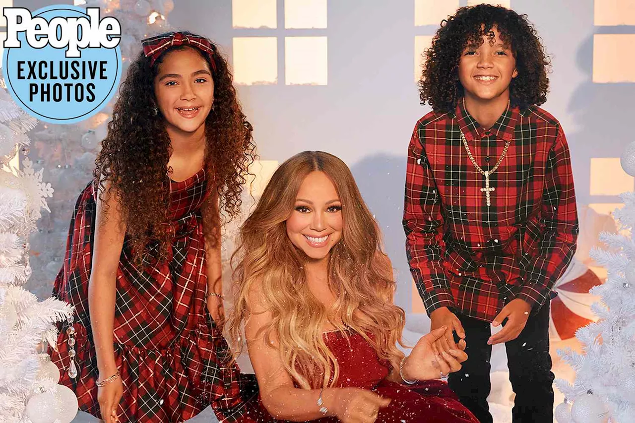 Mariah Carey Stars Alongside Twins Monroe and Moroccan in New Holiday Campaign (Exclusive)