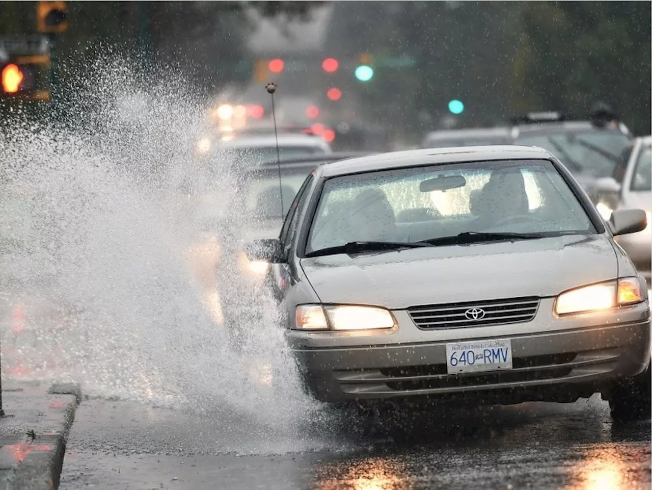 Rainfall, wind warnings hit parts of coastal B.C.