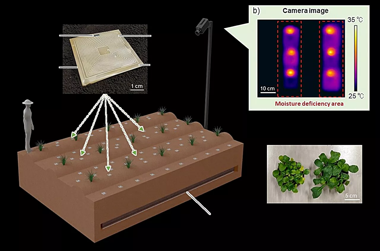 Sustainable smart agriculture with a biodegradable soil moisture sensor