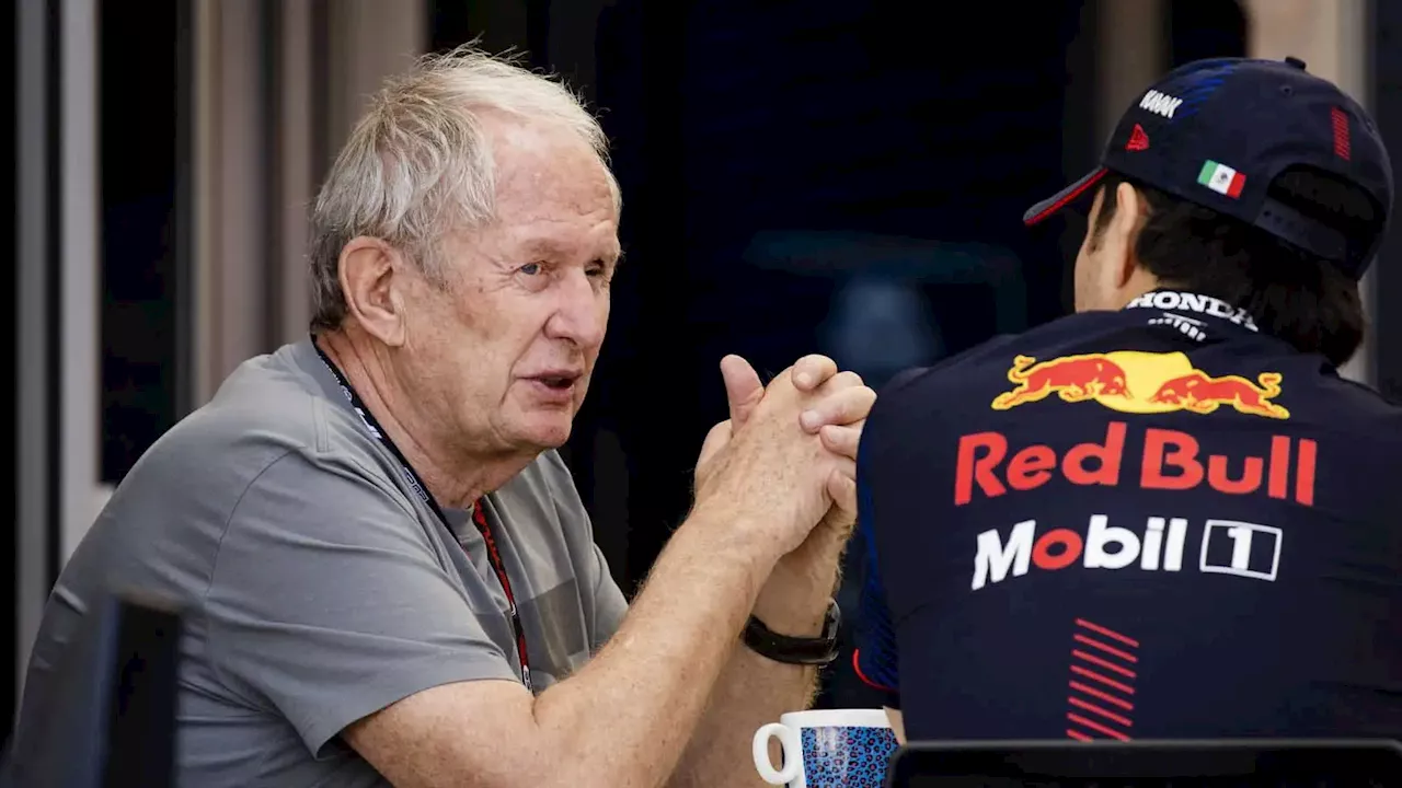 Helmut Marko explains driver who 'gets brought up a lot' can't replace Sergio Perez