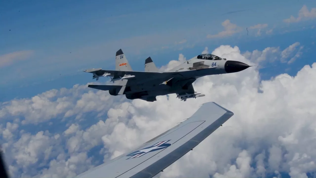 Watch: Pentagon releases new footage showing uptick in Chinese jets harassing U.S. aircraft