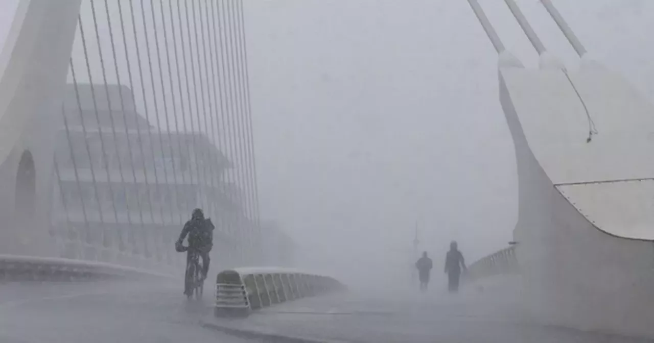 Met Eireann issues multiple Status Orange and Yellow alerts as Storm Babet hits