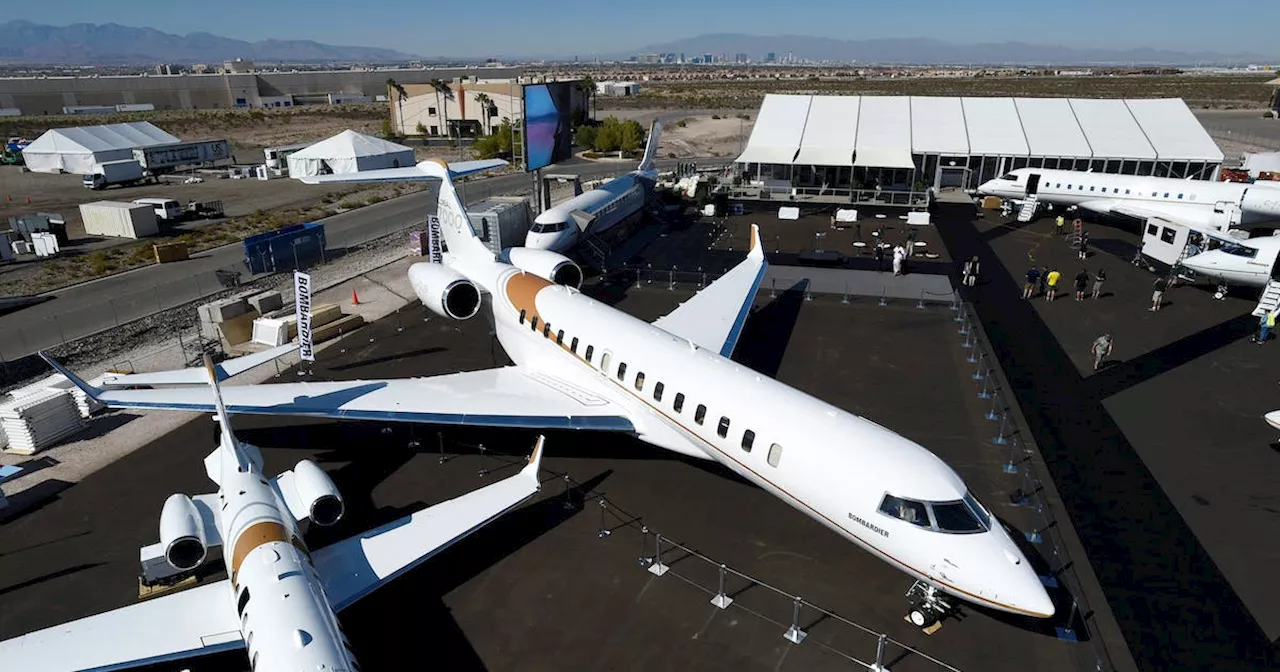 Planemakers bet on steady demand for business jets, but Wall Street wary