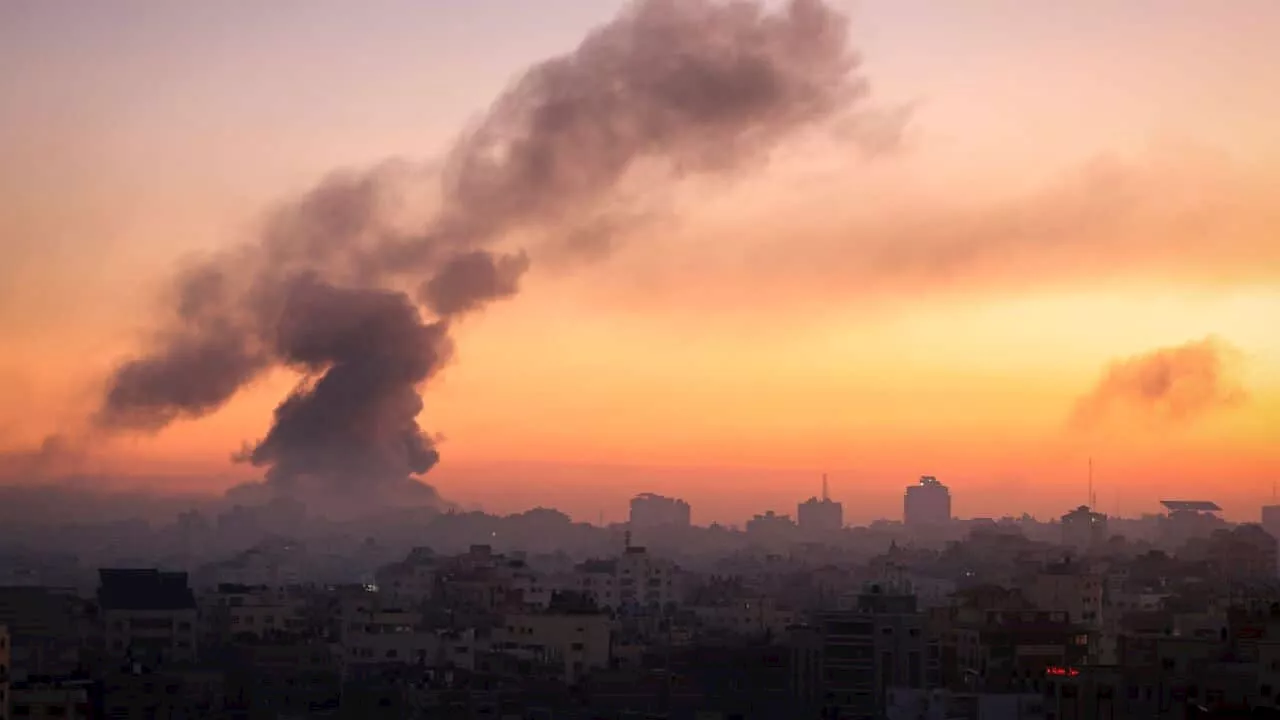 Hundreds of Palestinians killed in Gaza hospital bombing as Israel denies responsibility