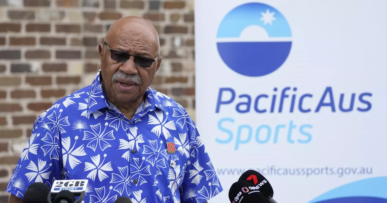 Fijian leader hopes Australian submarines powered by US nuclear technology will enhance peace