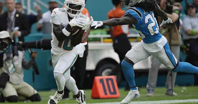 Dolphins' Tyreek Hill shrugs off possible backflip selfie video punishment:  'It's worth it