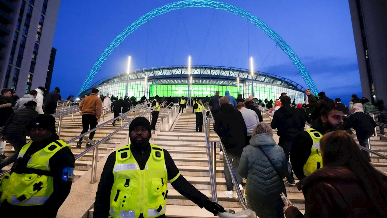 England vs Italy: Heightened security at Wembley for Euro Qualifier after terror attack in Brussels