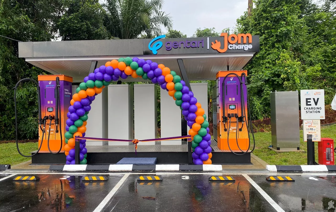 Gentari launches Malaysia's first solar and battery-assisted EV charging station on North-South Expressway