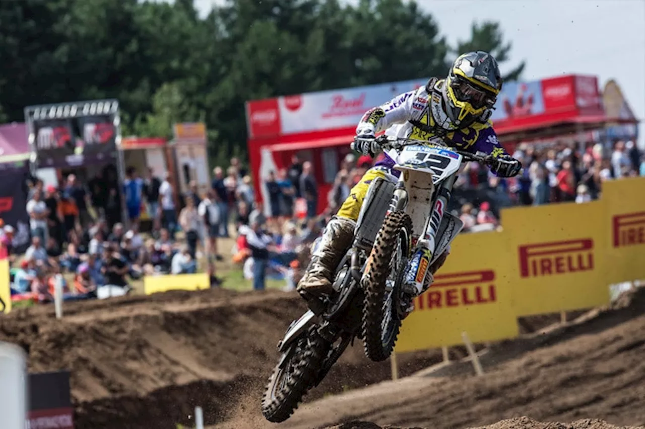 Max Nagl (Husqvarna) gewinnt Lauf 1 in Lommel!