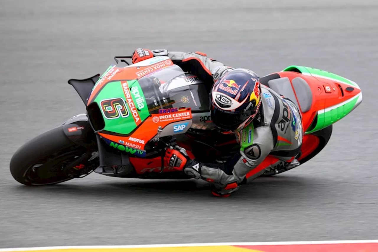 Stefan Bradl (15. und Sturz): «Rechts kein Grip»