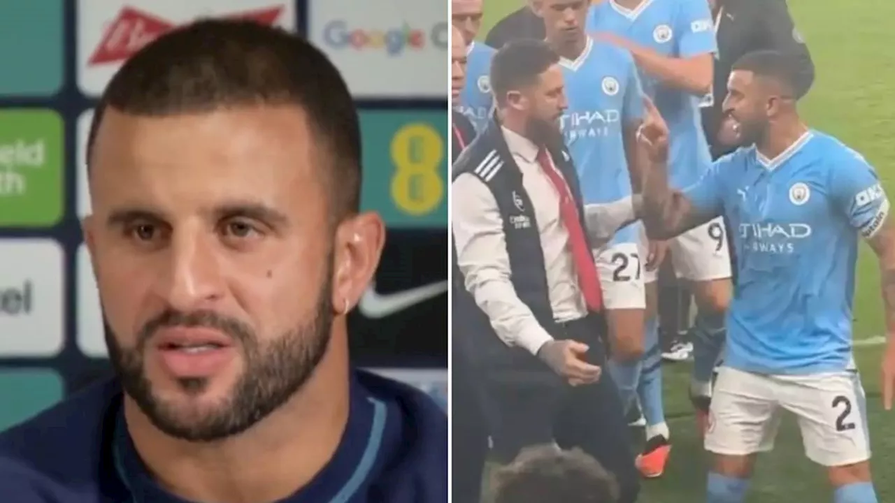 Man City captain Kyle Walker explains why he refused handshake with Arsenal coach Nicolas Jover