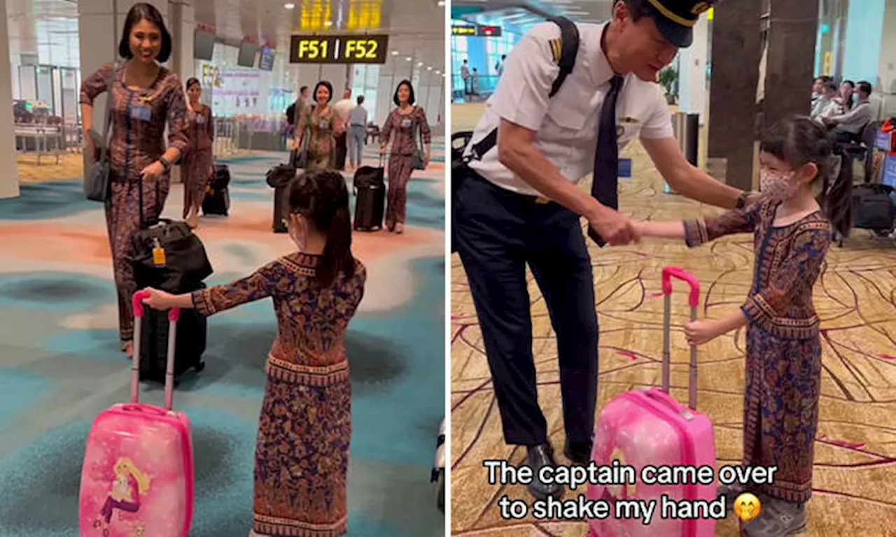 Young girl's encounter with SIA cabin crew will melt your heart