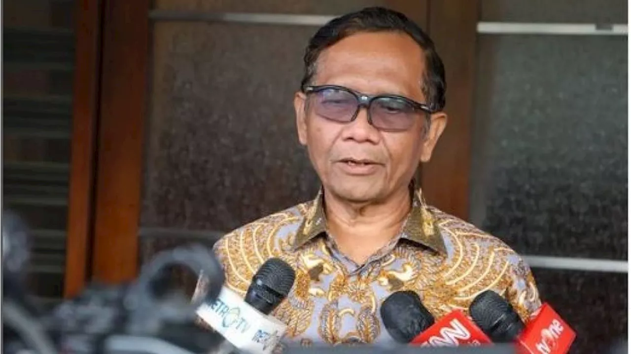 Jawaban Mahfud Md Ditanya Sejawat, Yakin Jadi Cawapres Ganjar?