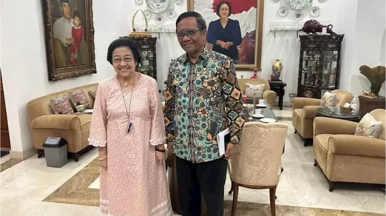 Tokoh Berinisial M Disebut Bakal Jadi Cawapres Ganjar, Beredar Foto Mahfud Bersama Megawati