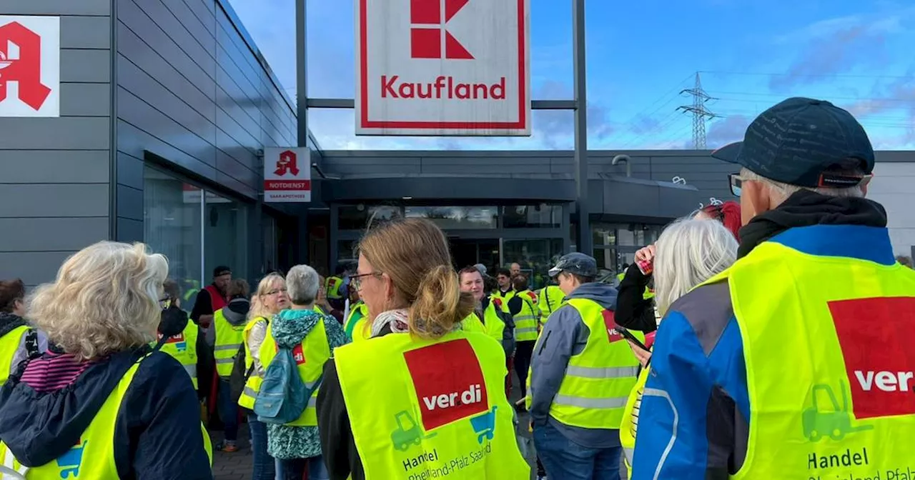 Verdi: Warnstreik bei Kaufland – Unterstützung für Saarland-Standorte