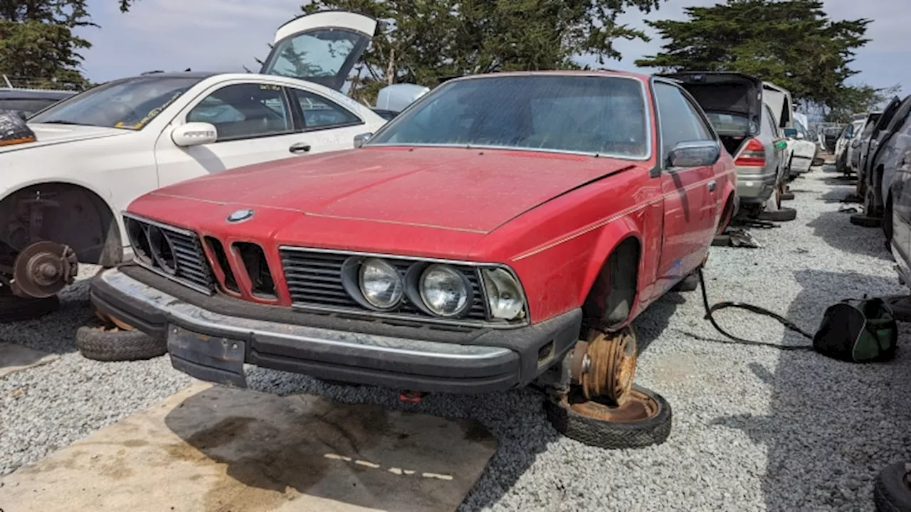 Junked 1985 BMW 635CSi