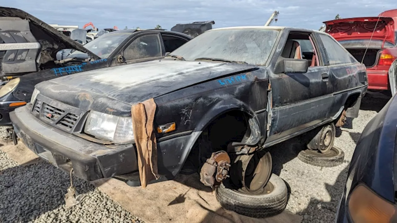 Junked 1986 Mitsubishi Cordia