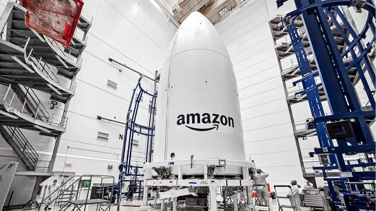 Amazon's Project Kuiper satellites prepare for testing after one late Prime delivery