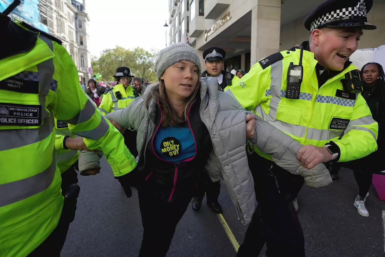 Greta Thunberg Among Climate Activists Detained For Disrupting A Major Oil Conference