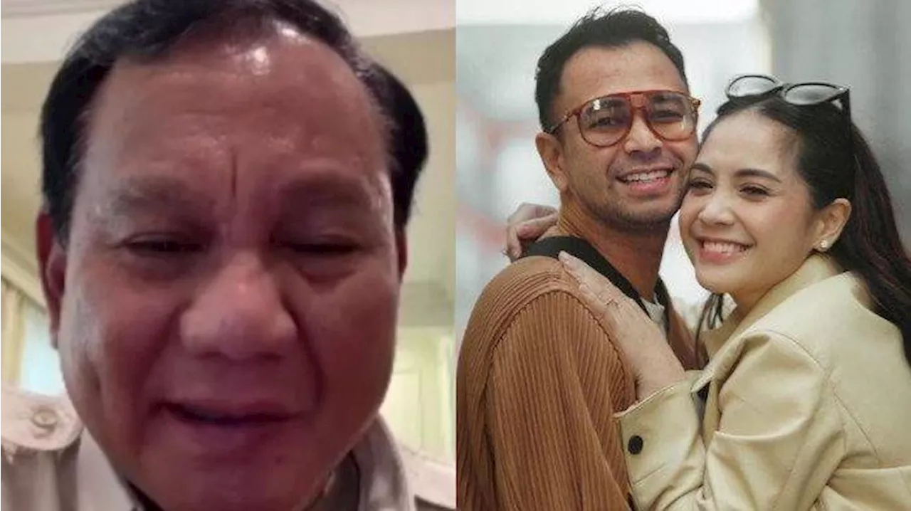 Anniversary Pernikahan ke-9, Raffi Ahmad-Nagita Slavina Dapat Kejutan Dadakan dari Prabowo Subianto