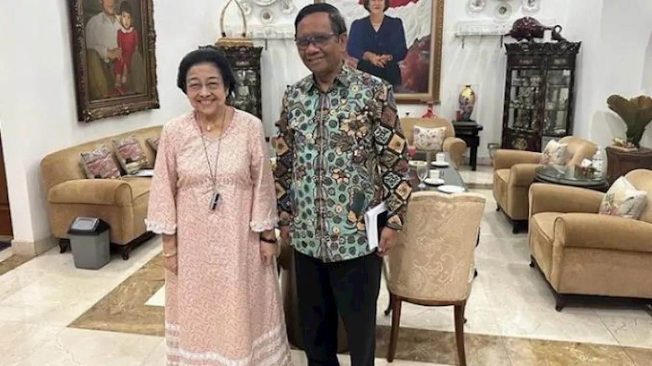 BREAKING NEWS: Megawati Panggil Mahfud MD Malam Ini, Besok Cawapres Ganjar Diumumkan