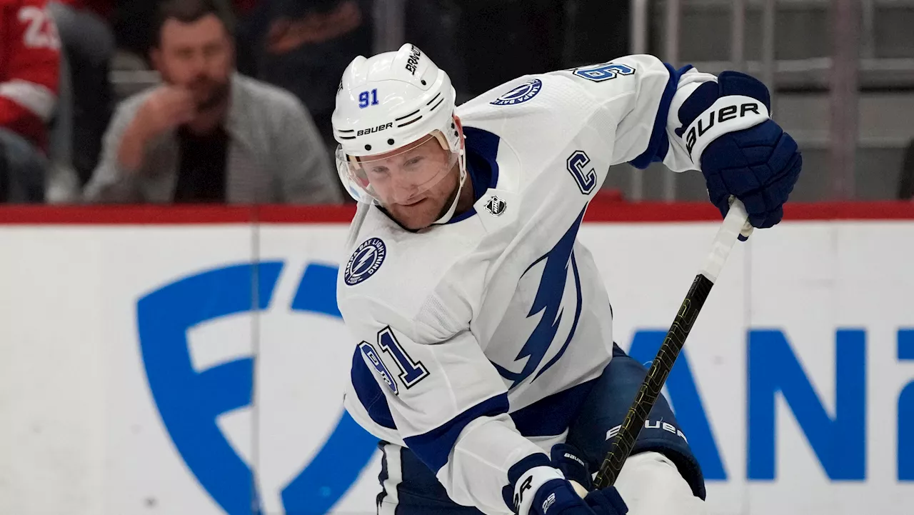 Bolts' Stamkos to miss his second straight game with LBI