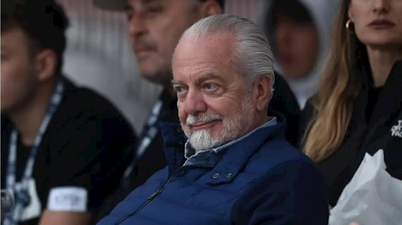 Napoli, De Laurentiis tornerà domani a Castel Volturno per parlare con i tre nazionali azzurri