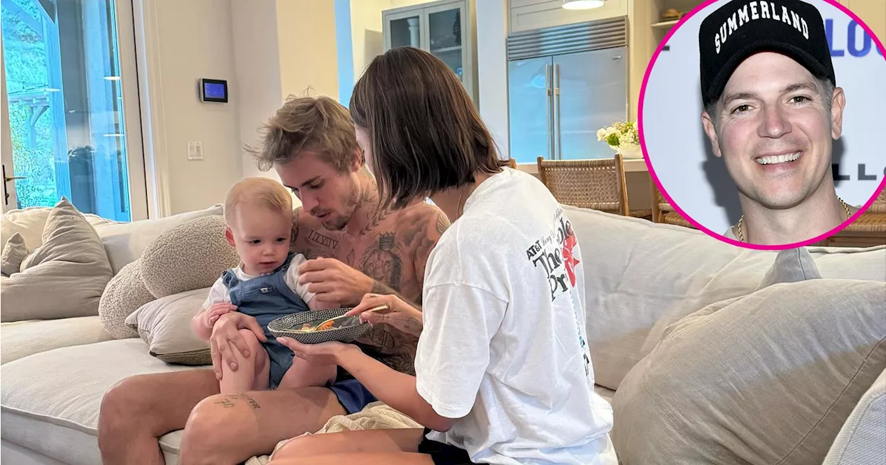 Justin Bieber and Hailey Bieber Cradle Jason Kennedy’s Newborn Baby