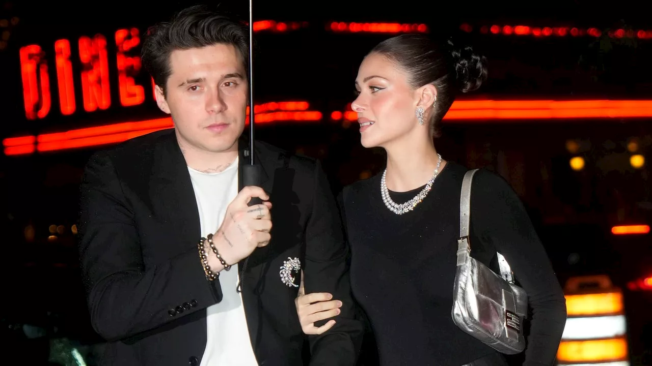 Assortis, Brooklyn Beckham et Nicola Peltz s'inspirent de David et Victoria Beckham