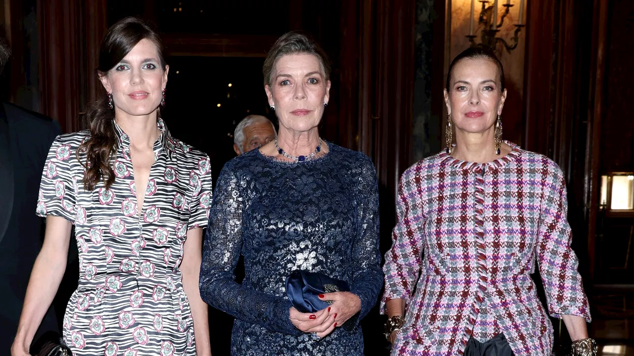 Charlotte Casiraghi, Caroline de Monaco et Carole Bouquet, trio en Chanel pour une bonne cause