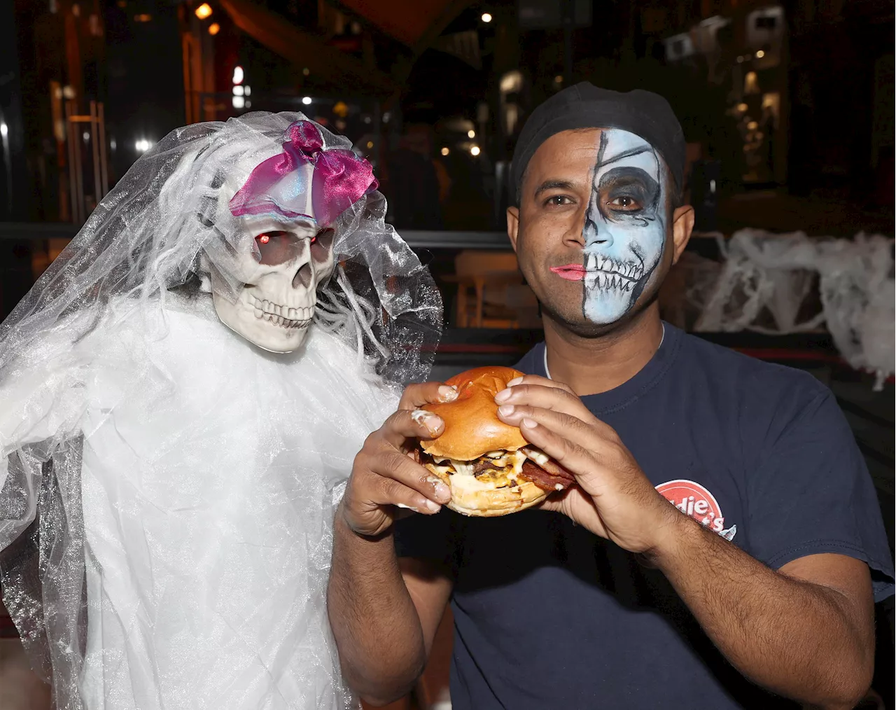 Well known faces step out for spooky Eddie Rockets launch