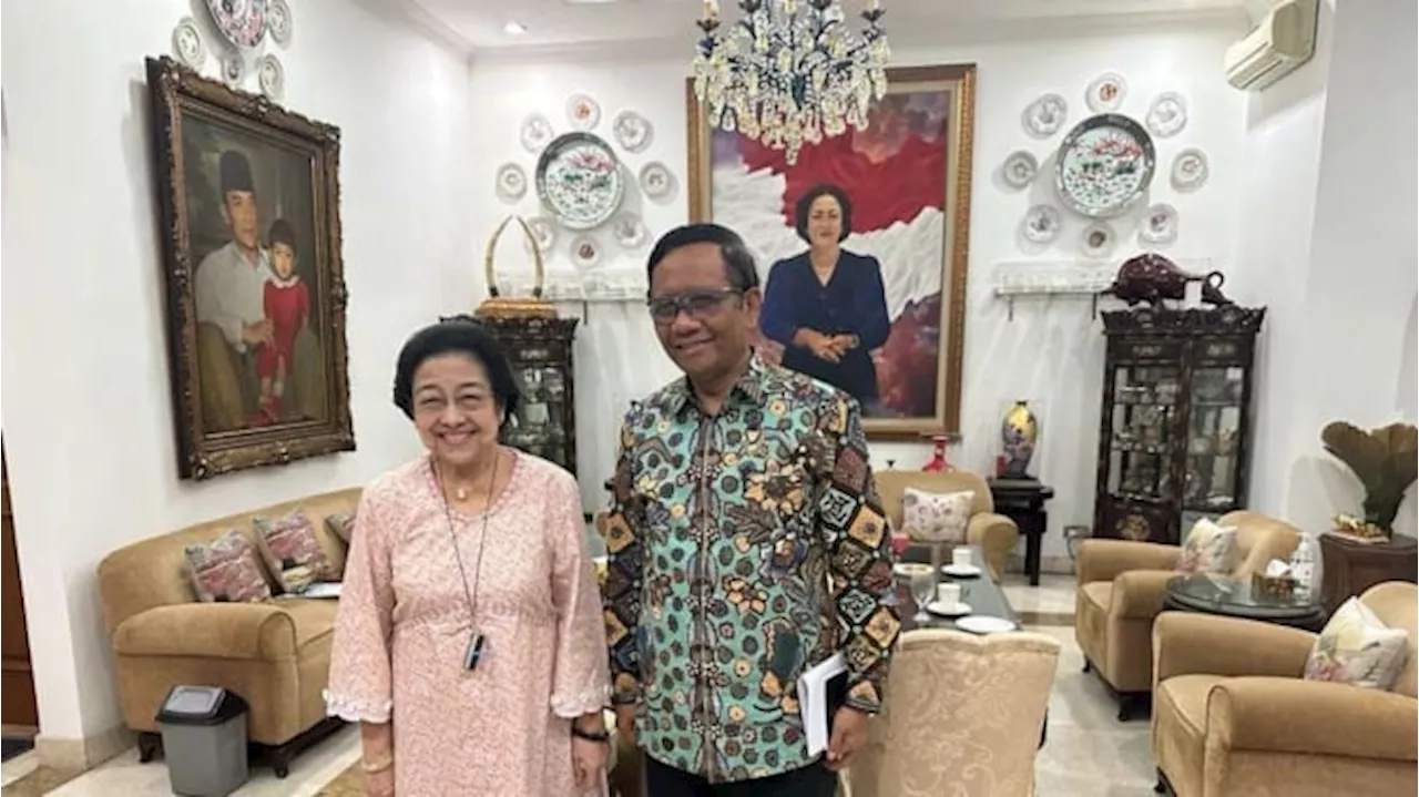 Megawati Bertemu Mahfud MD, Ini Sinyal Cawapres Ganjar?