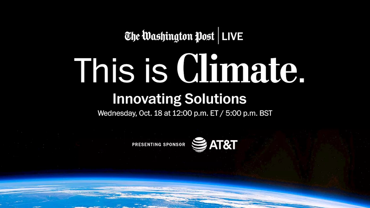 How new investments and innovation in green tech are addressing climate change