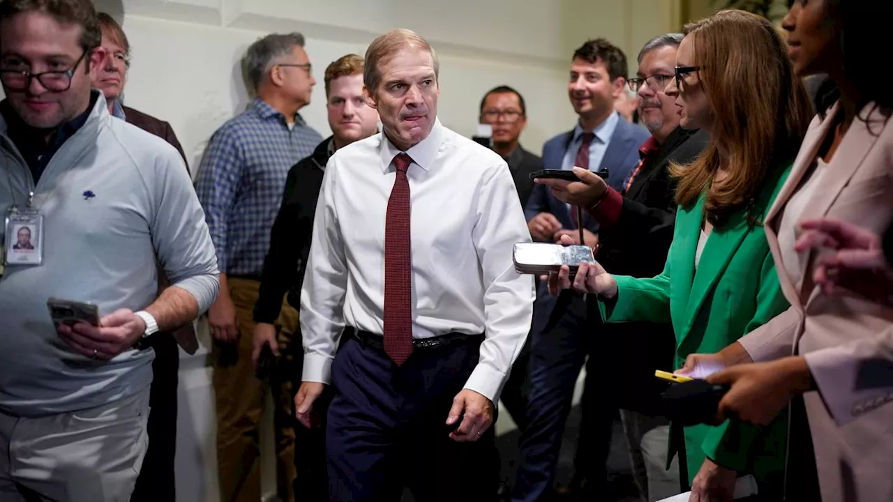 House nears vote on Trump ally Rep. Jim Jordan for speaker but Republican holdouts remain