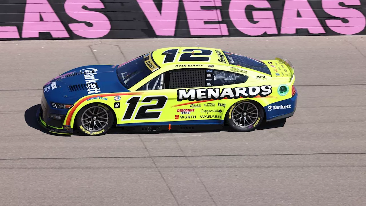 NASCAR retracts Ryan Blaney's Las Vegas DQ after discovering template error