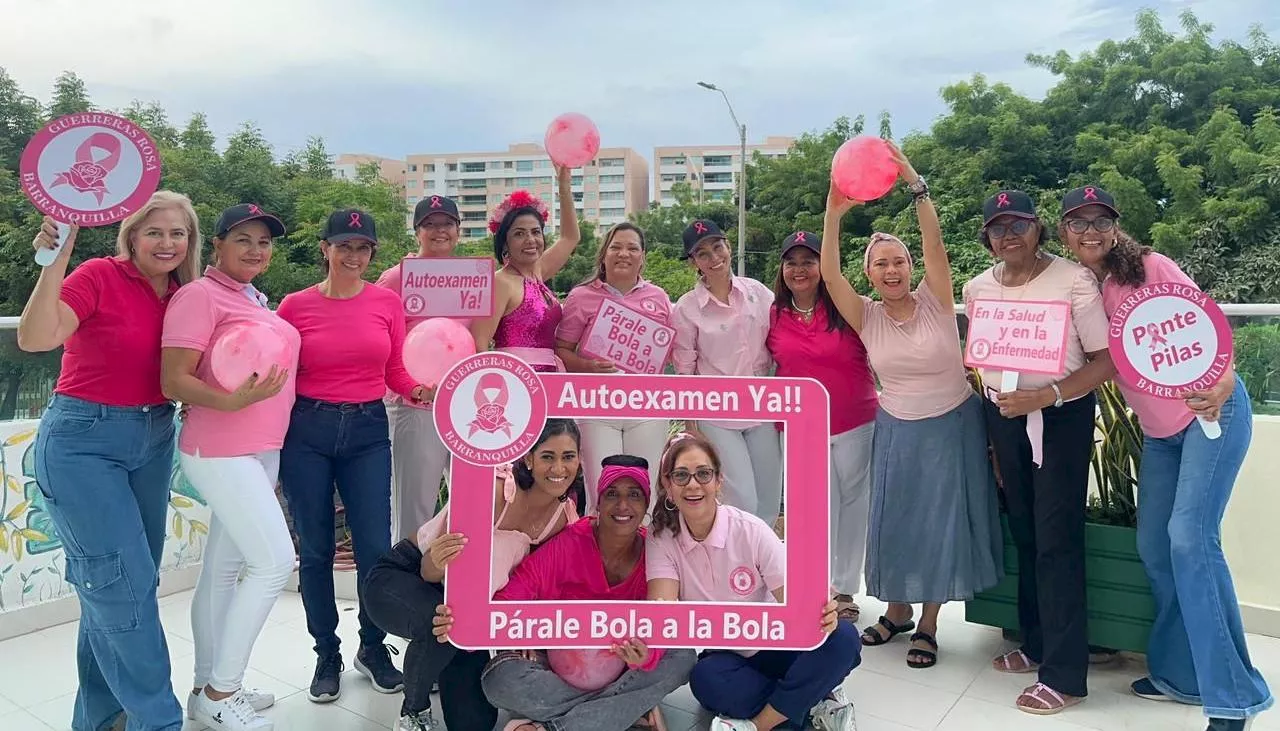 Guerreras Rosa Barranquilla: 'abrazando la vida' en la lucha contra el cáncer de mama