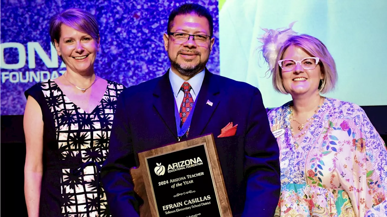 Un hispano es nombrado Maestro del Año de Arizona